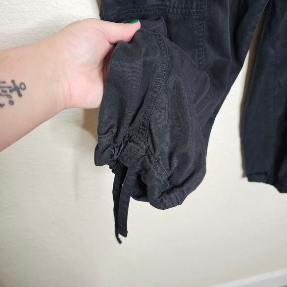 Athleta celestial utility cargo jogger pants high rise black Women's size Medium - Picture 4 of 7